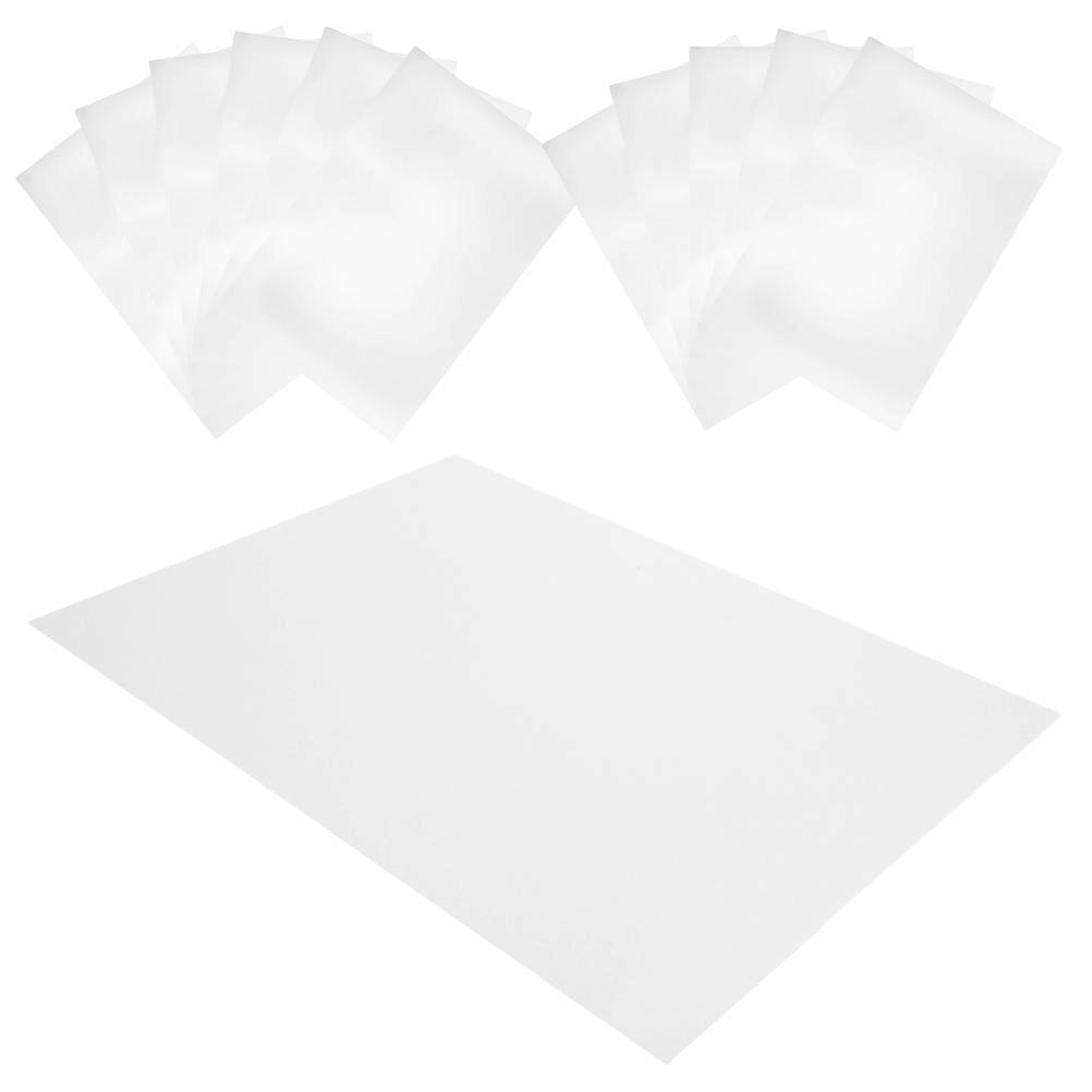 Aluminum Sheets For Diy Crafting Makers 12Pcs A4 Size Silver