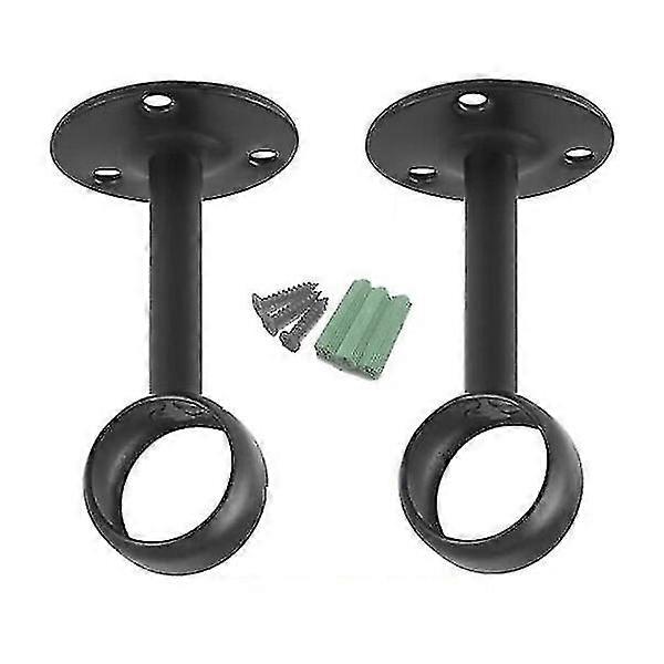 Curtain rod holder, ceiling mount, 2 pieces