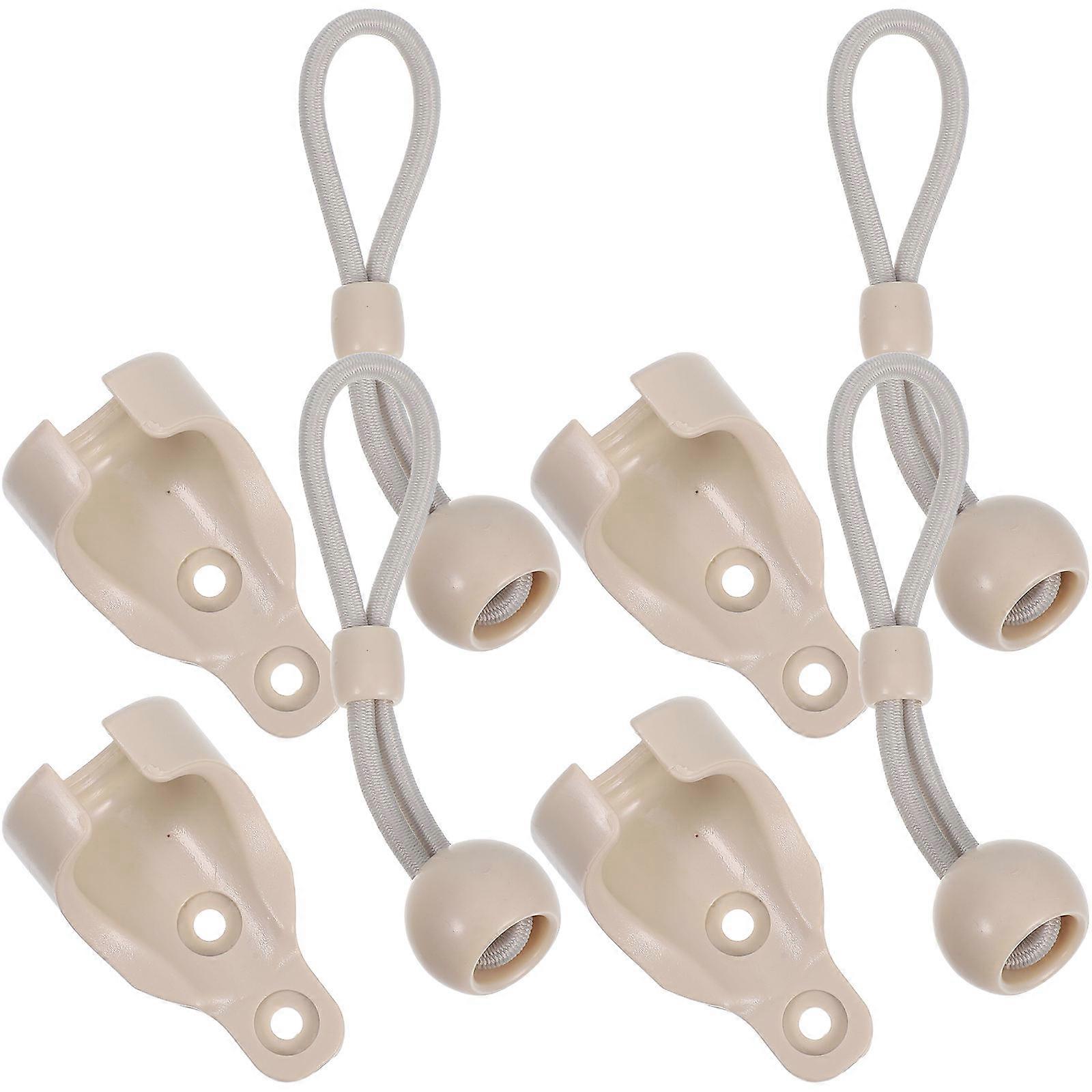 Raindrops 4 Set Blind Screen Retractable Blinds Outdoor Replacement Parts Beige Color