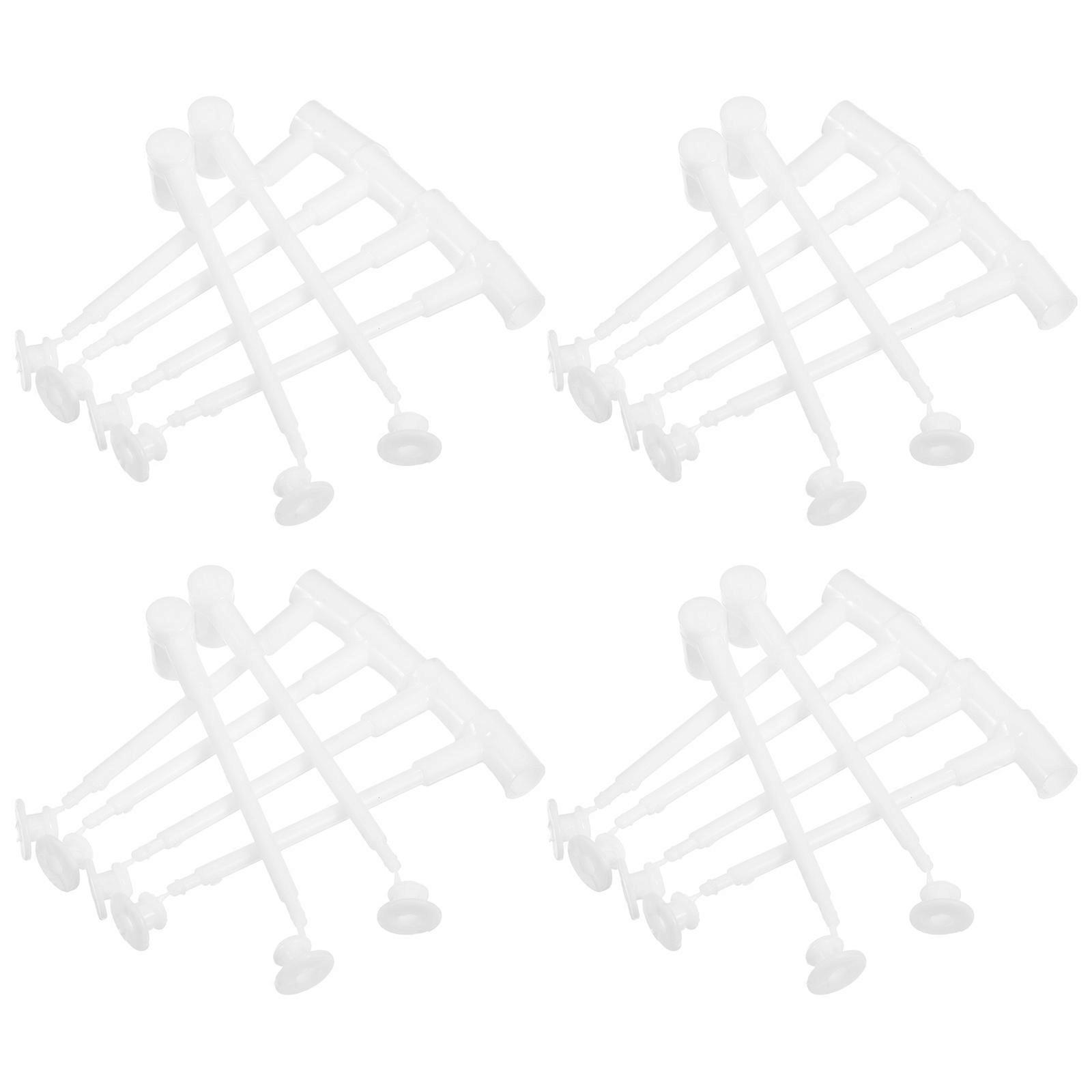 100pcs DIY Windmill Accessories – Versatile Elbow Fittings for Easy Pinwheel Assembly – Ideal for Outdoor Decor in Gardens, Balconies, and Patios –