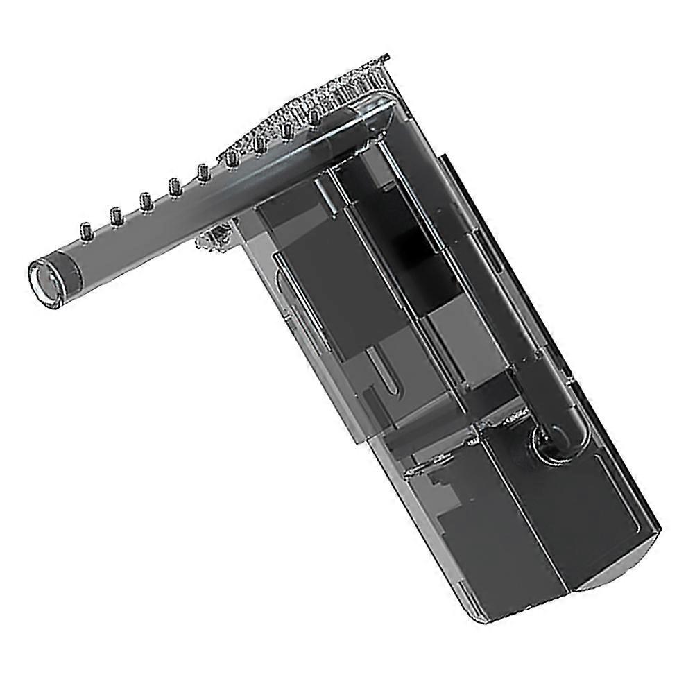 Aquarium Water Pump Filtration Oil Removal Indoor Aquarium Use PVC Rectangular Energy-Saving Motor 1Pack