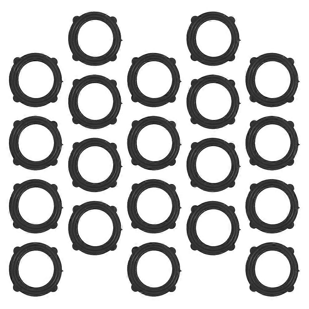 20pcs Rubber Washers for Pressure Washer Hoses Durable Sealing Spacers for Garden Hose Joints and Fittings, Leak Resistant Ring Seals for Reliable