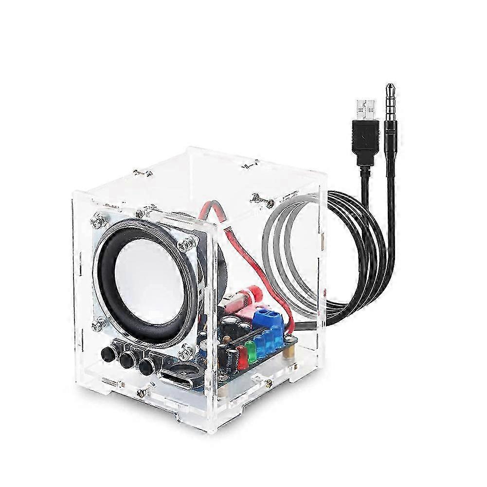 Diy Bluetooth Speaker Kit Portable Soldering Project Speaker Kit