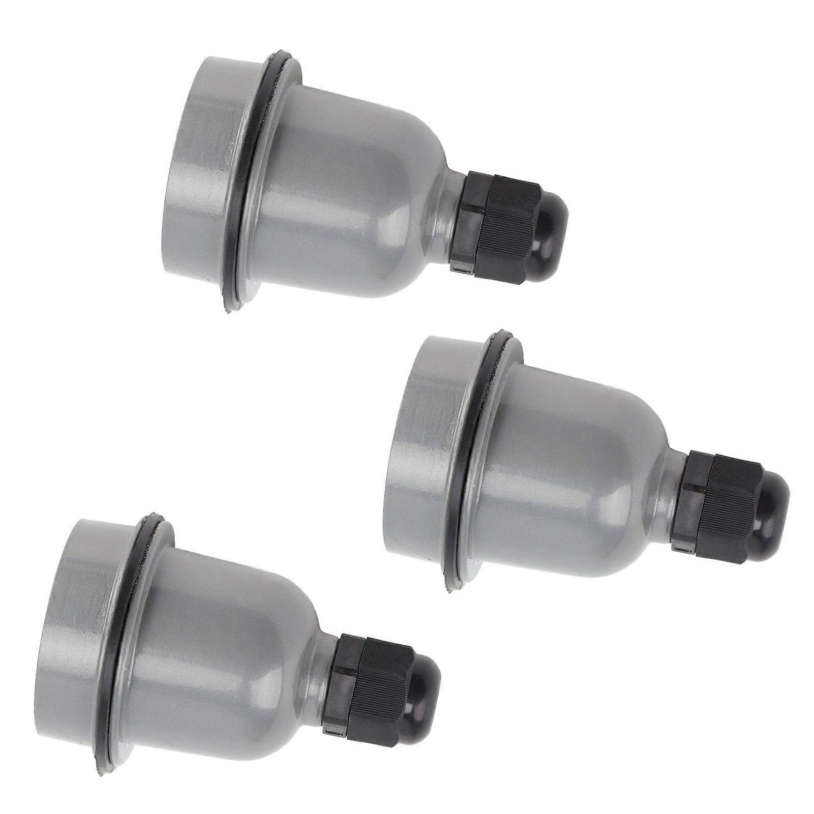 3 Pcs E27 Lamp Holder Waterproof Good Heat Insulation Anti Melting Ceramic E27 Light Socket 
