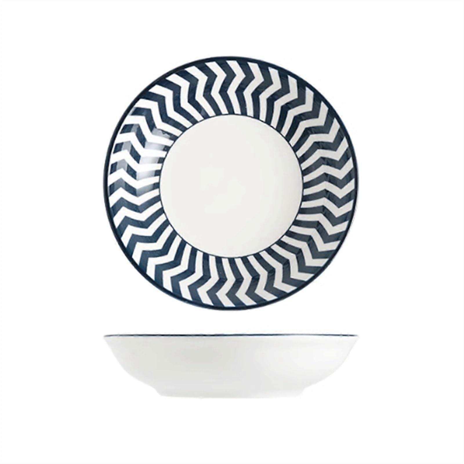 Ceramic Dip Bowls for Sushi Sauce Snack and Soy Sauce Dishes (Color: A)