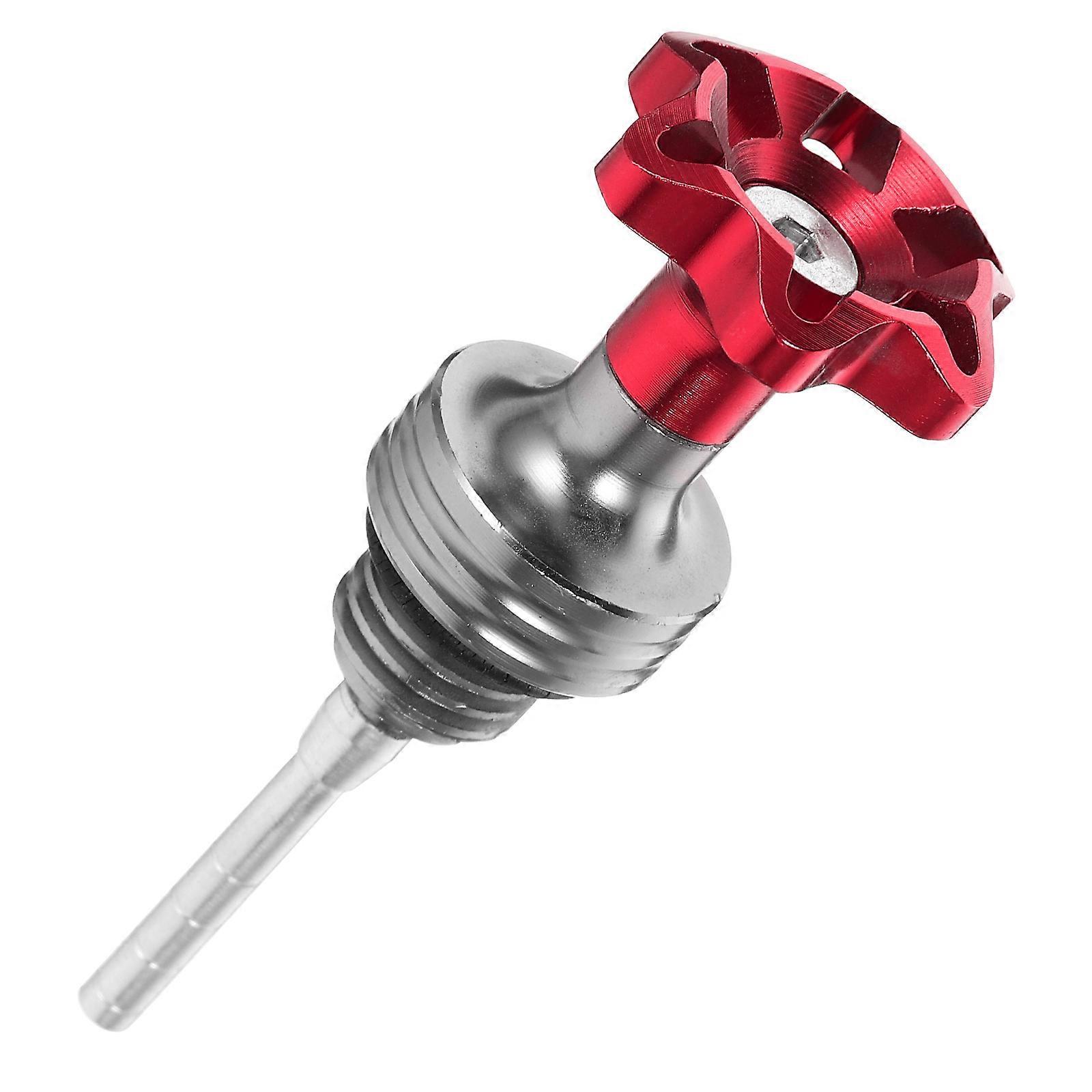 Aluminum Alloy Oil Level Indicator for Motorcycle Engine Tank – Quick Installation, Stylish Design, Compatible Replacement
