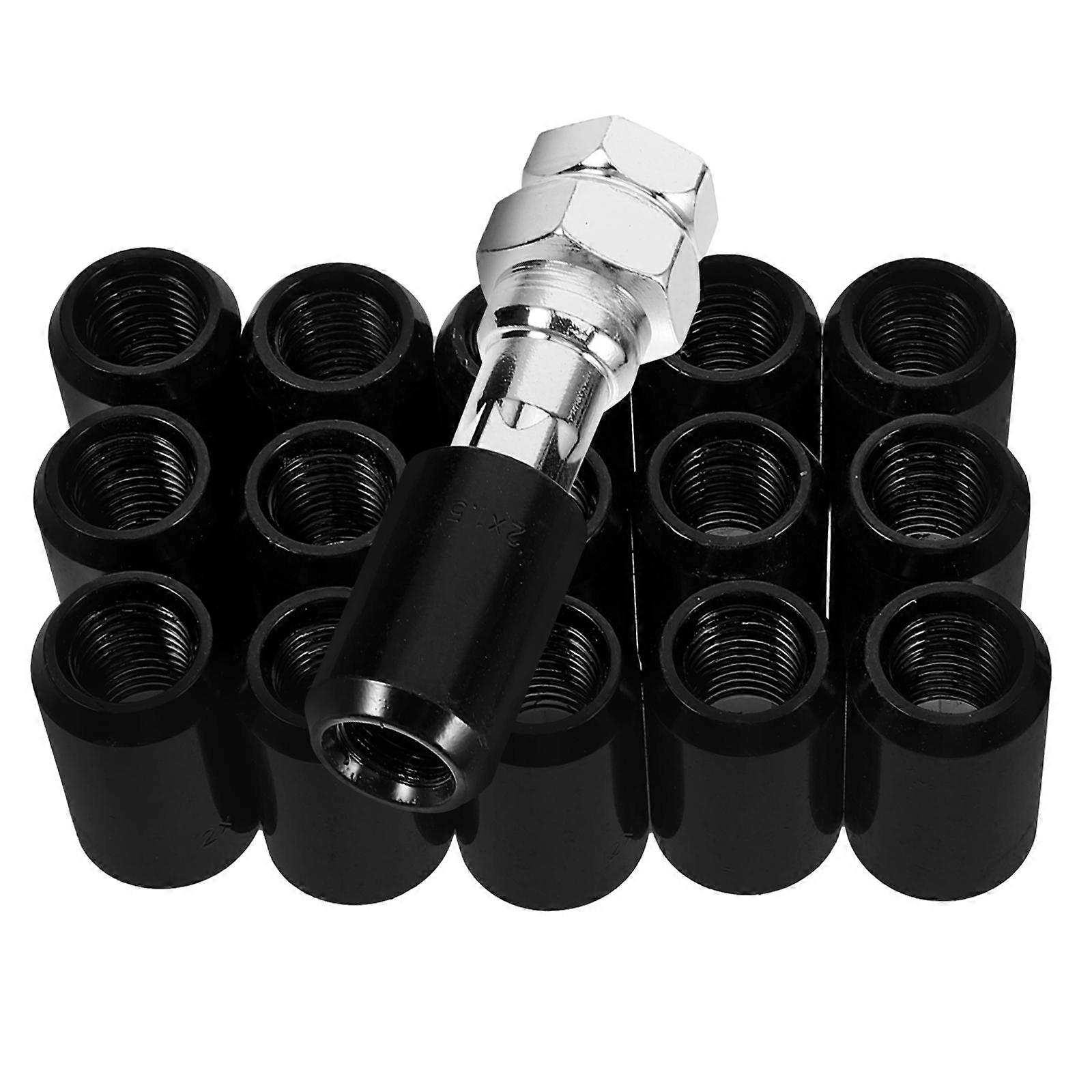 Wheel Lug Nuts Set for Trailer Camper Automotive Tires – Durable, Easy Installation, Secure Fit with Smooth Thread Design