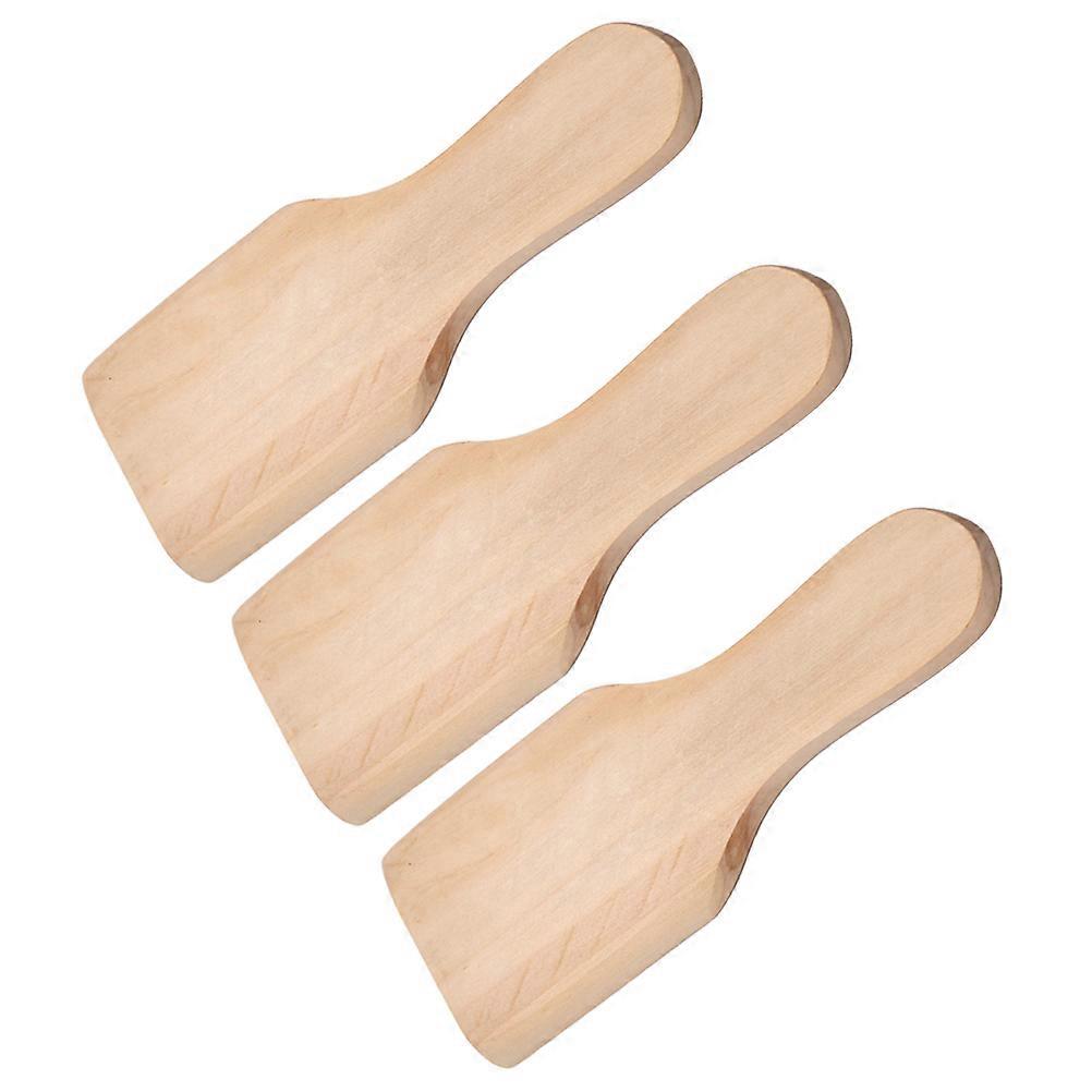 Pottery Making Tools 3Pcs Wooden Clay Modeling Board Comfortable For Artists Designed To Enhance DIY Skills In Beige Color