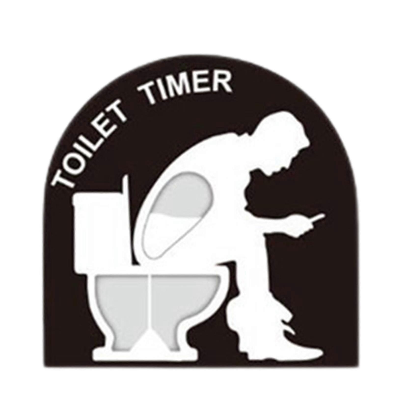 Toilet Hourglass Timer, Plastic Sandglass, Craft Gift