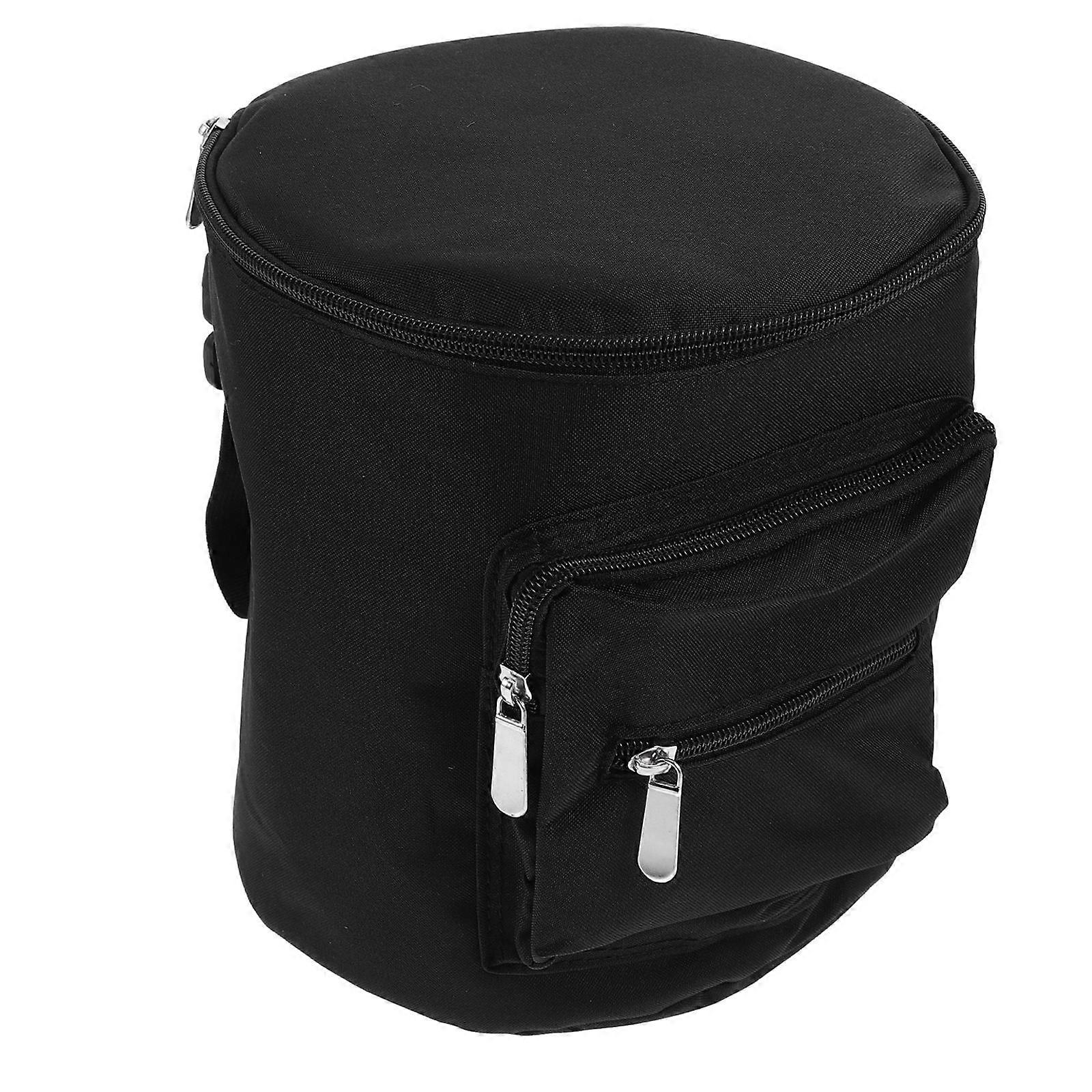Waterproof Bike Handlebar Bag for Storage with Large Capacity and Reliable Fabric Black