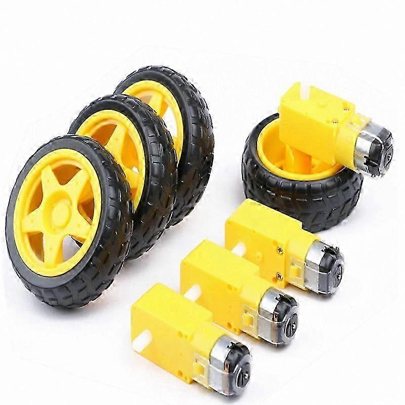 65mm Thickened Double Shaft Motor with Magnetic Gearbox for RC Vehicles and Robots