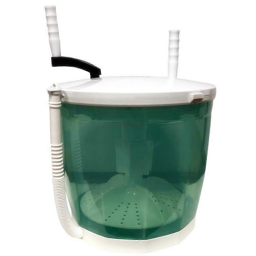 BOSUGE Portable Mini Hand Washing Machine, Hand Operated NonElectric Manual Compact Laundry Spinner, Suitable for Dormitory, Single, Exercise, Travel