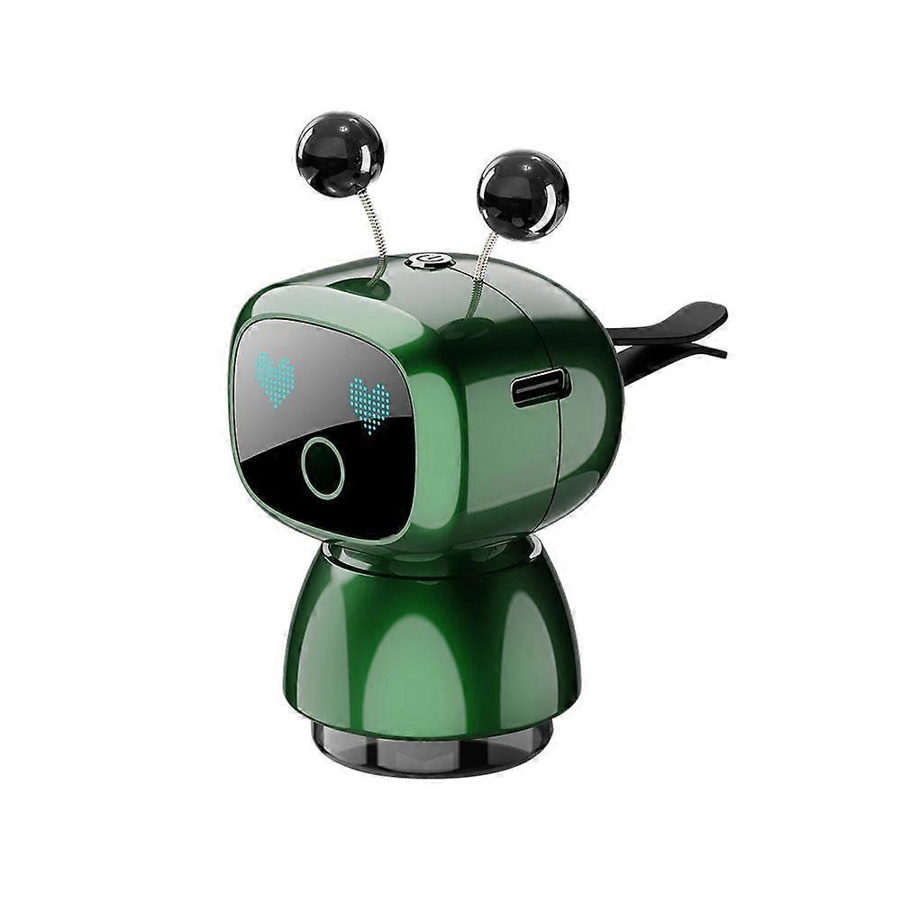 Robot Car Air Freshener Vent Clip Long Lasting Aromatherapy Diffuser Odor Eliminator Auto Accessory