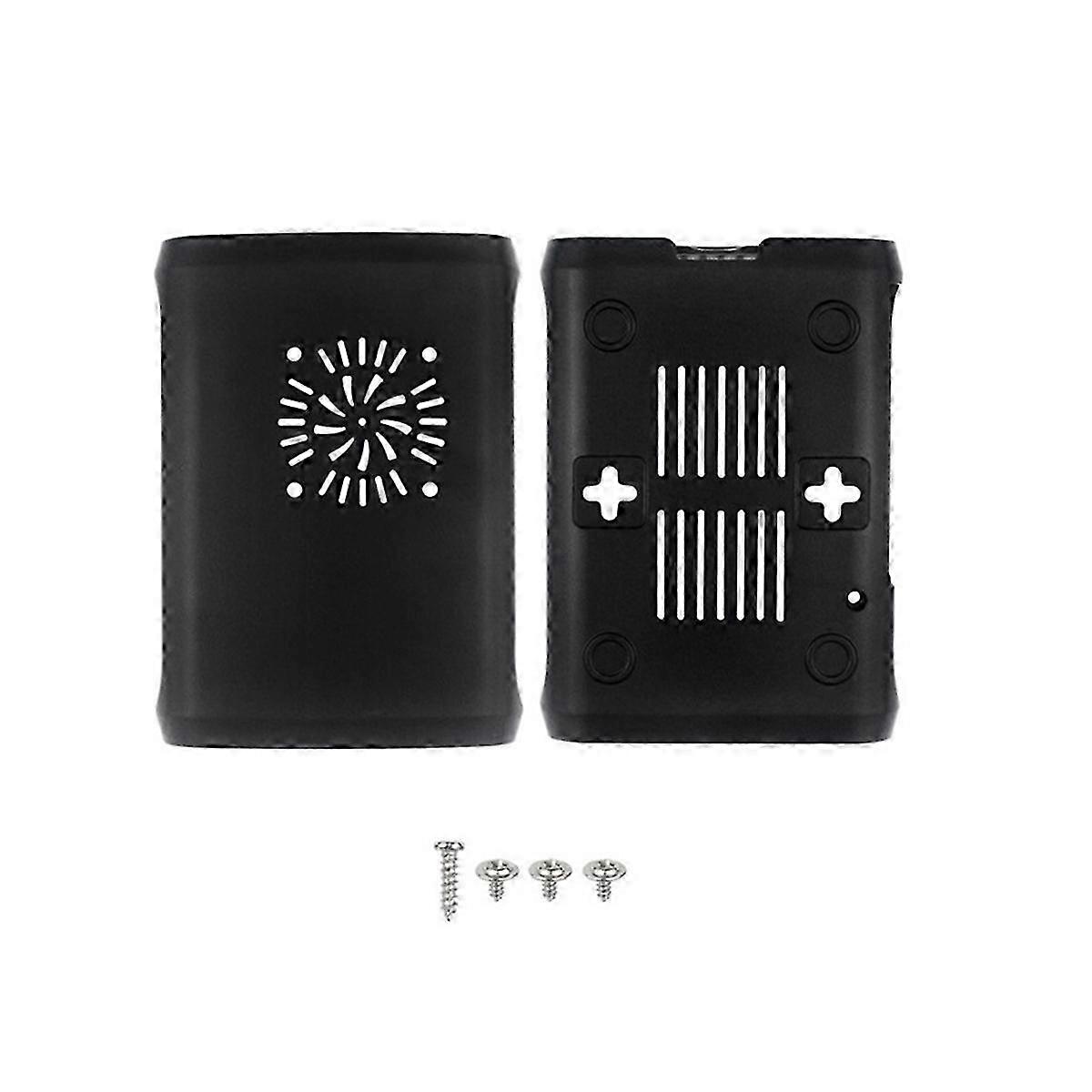 Raspberry Pi 5 ABS Case with Cooling Fan - Compatible with RPI 5 Accessories & Pi5 Shell