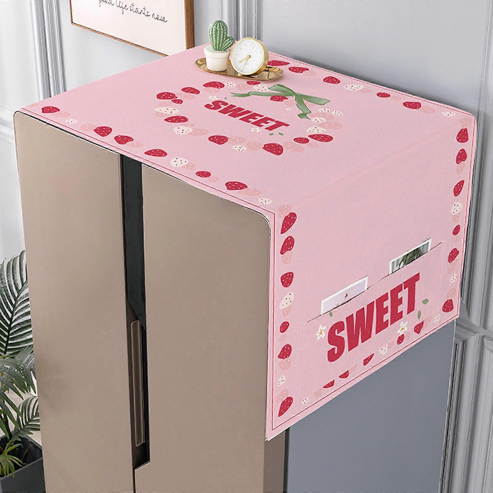 Refrigerator Cover, Dustproof with Storage Bag, J Style 50*130cm