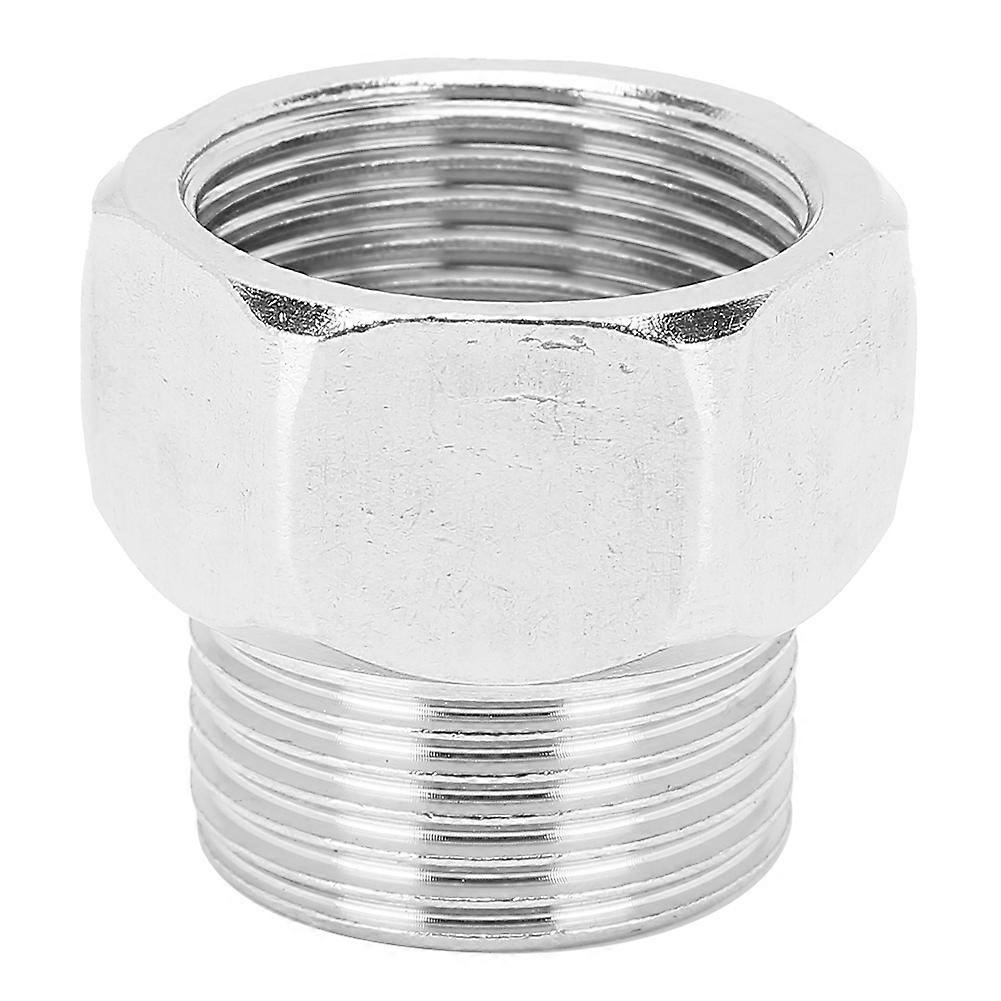 in. External Thread 1 in. Internal Thread Hex Bushing Threaded Pipe Fitting Household Tool
