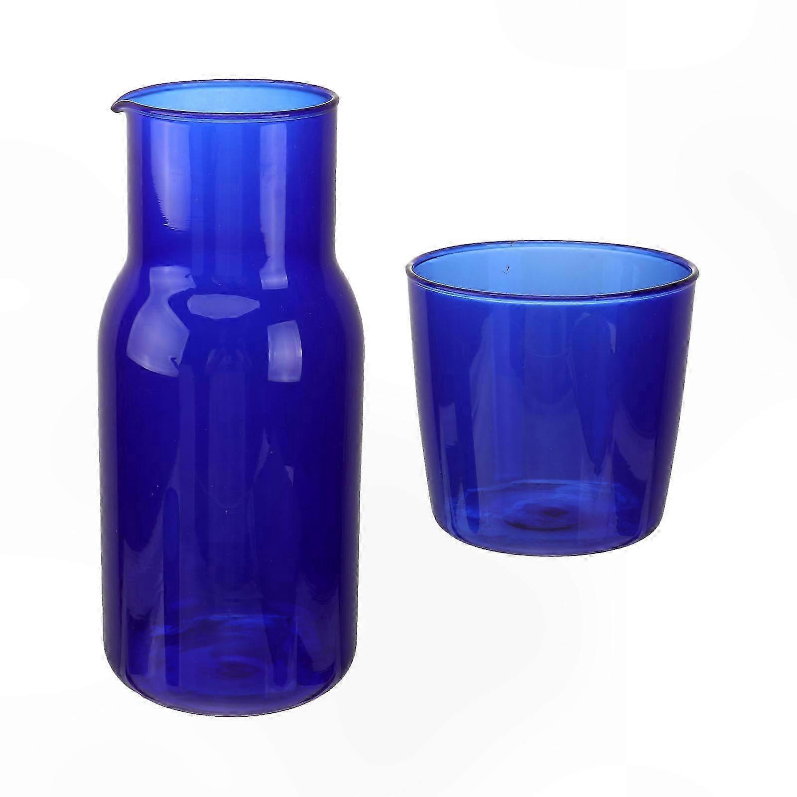 Large Capacity Water Bottle and Cup Set for Home Use, 500ml, 2 Pieces