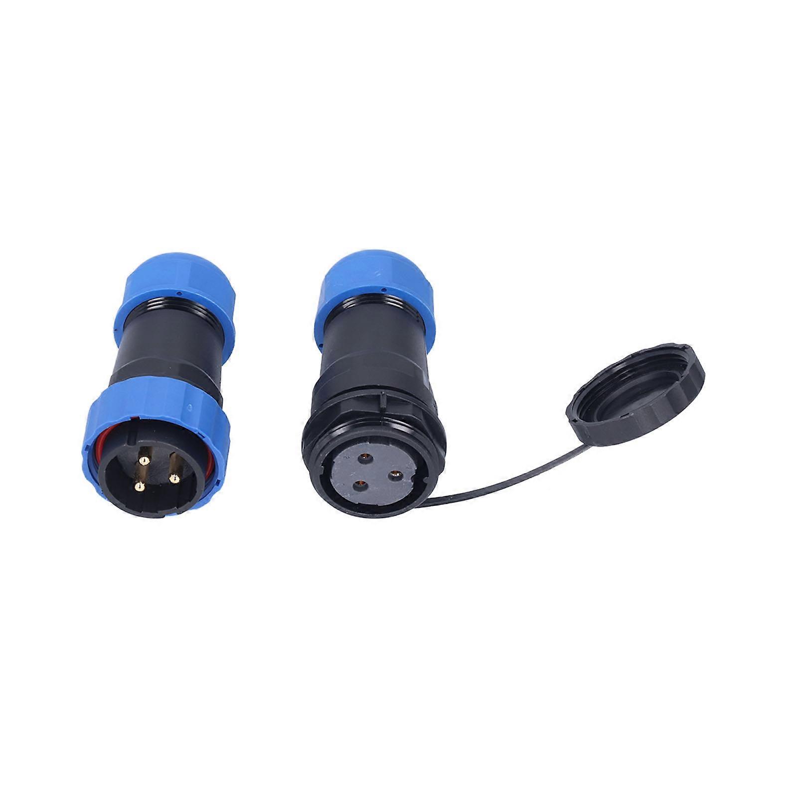 SP28 45A Aviation Plug 3 Core Docking IP68 Prise étanche