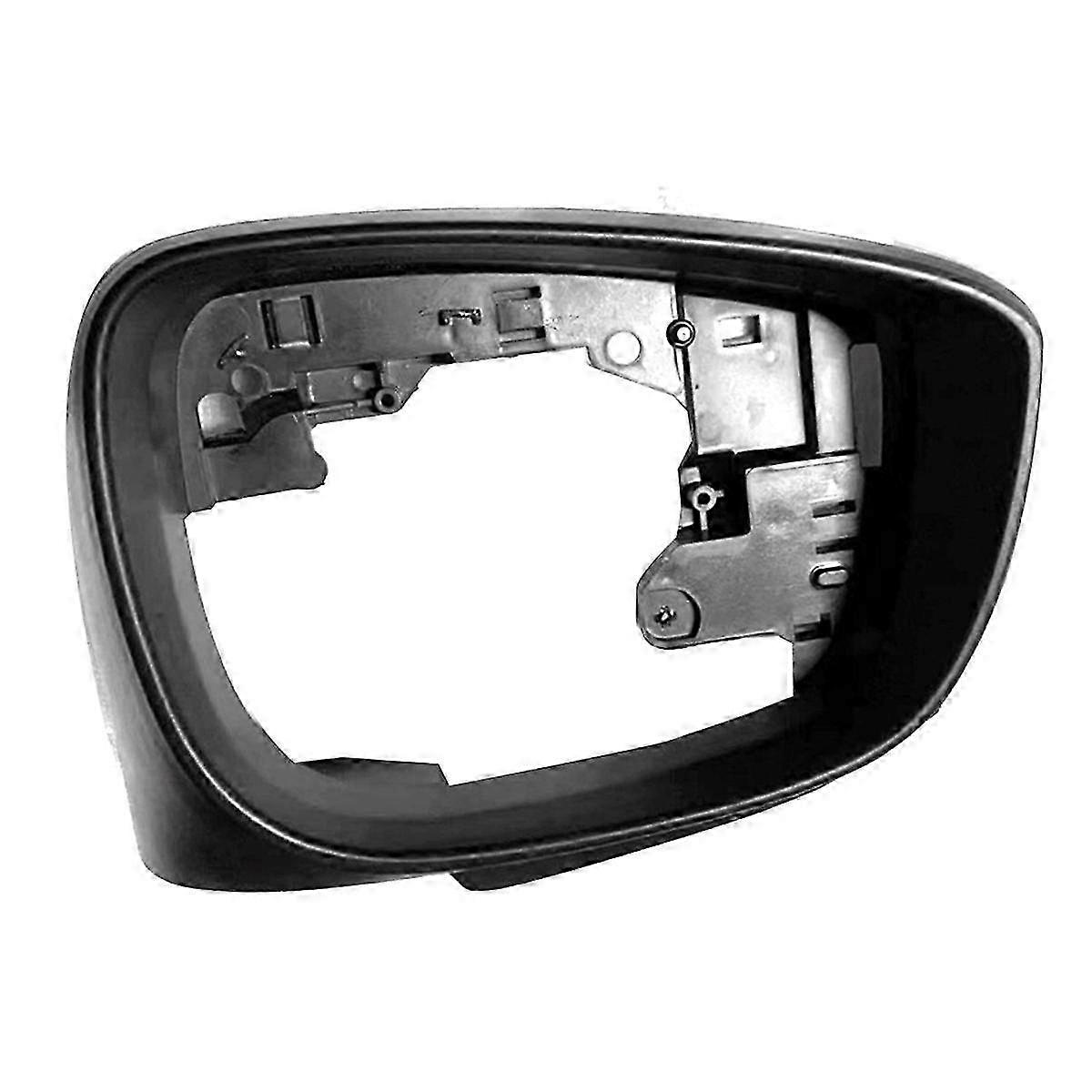 Rearview Mirror Cover Frame for Car Side Right Wing - Black (Compatible with Models from 2015-2019)