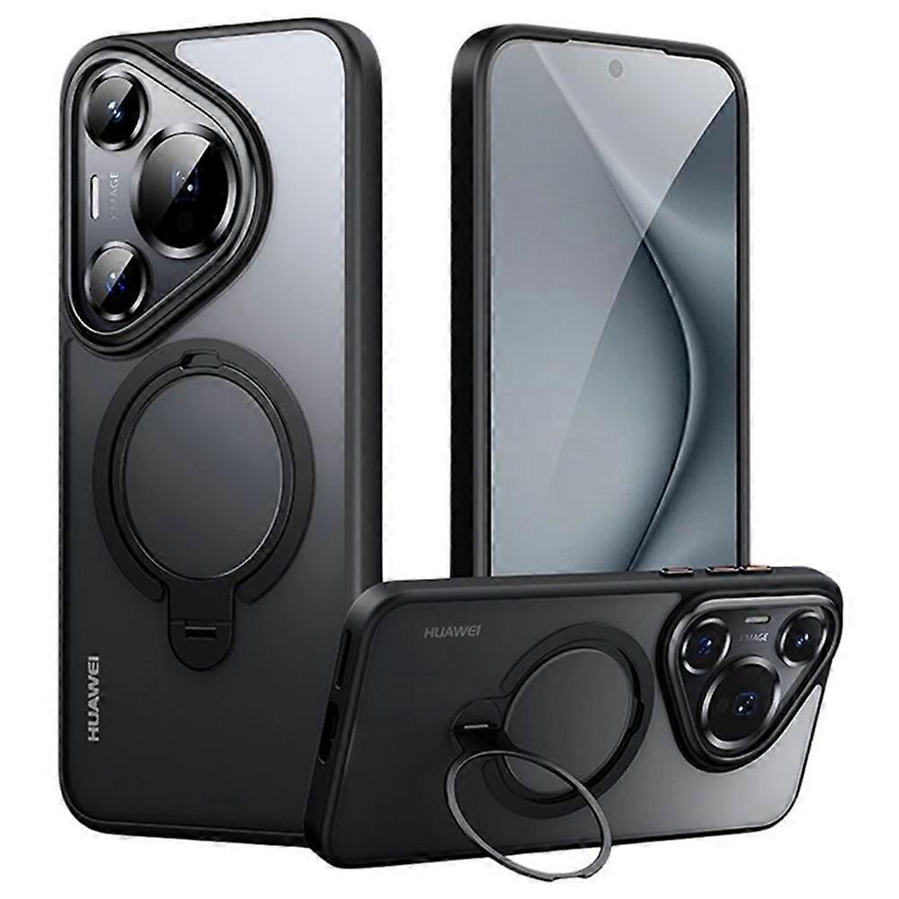 Compatible For Huawei Pura 70 Pro+ / Pura 70 Pro Phone Case Kickstand Matte Back Cover Compatible with MagSafe