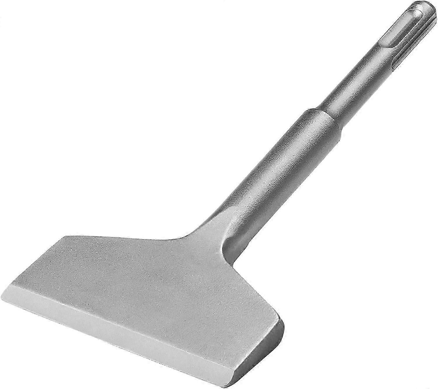 SDS Plus Flat Chisel 165mm x 75mm Angled Nose Chisel Professional Chisel Wide Chisel for Use in Ceramic Floor Tiles - FS18365