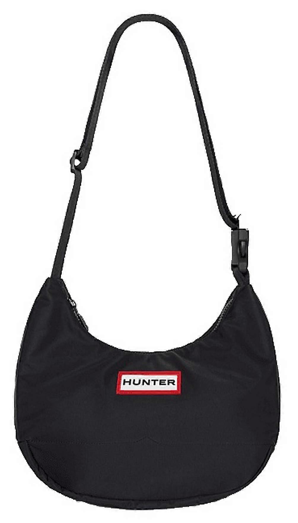 Hunter Nylon Midi Sling Bag - Black