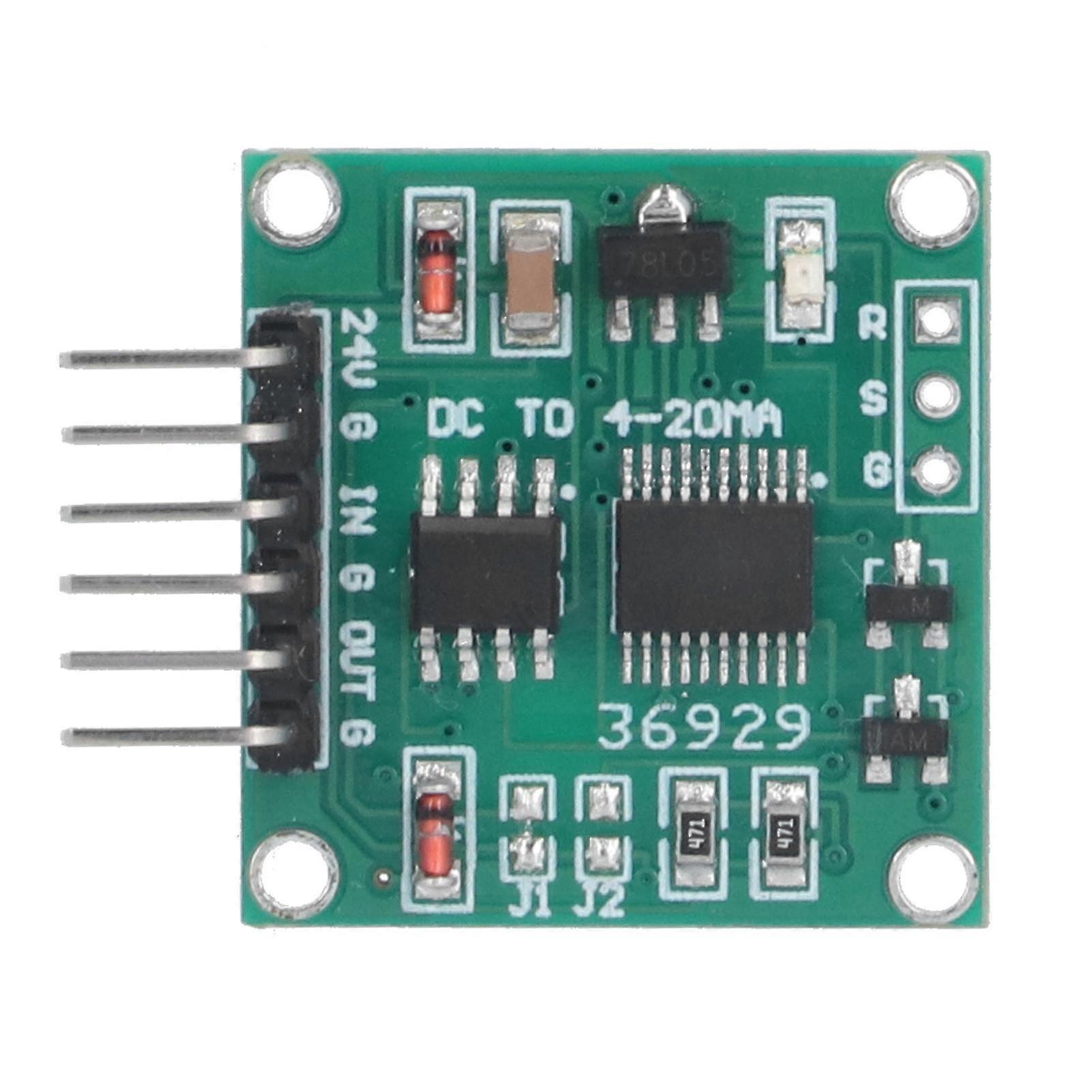 Voltage to Current Module Linear Conversion Signal Transmitter Converter Board 0?5V to 4?20MA SZRH A-DS