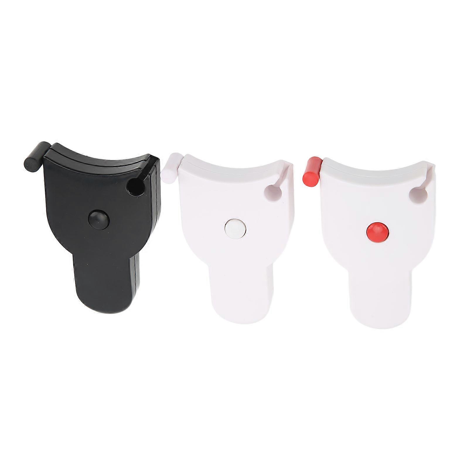 3Pcs Body Measuring Tape 3.23"x2.09" Double Side Retractable