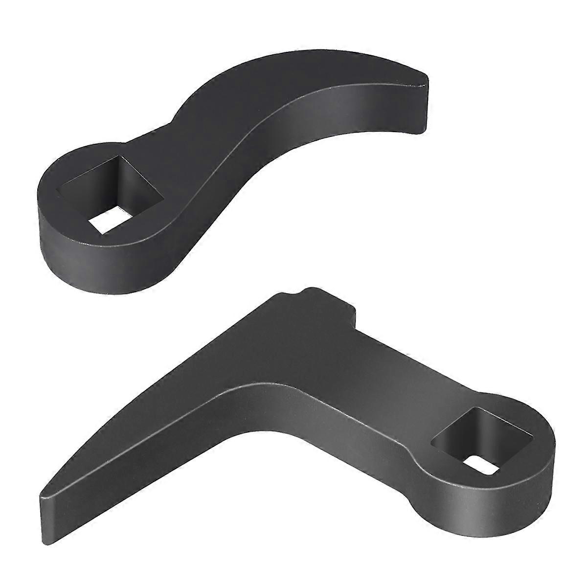 2PCS Angle Type Half Axle Disassembly Tool,Drive Pry Bar Adapter for Open-End Wrenches Disassemblin