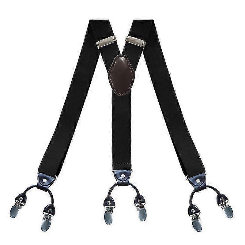 6-Loop Suspenders - Adjustable Straps for Comfort & Style