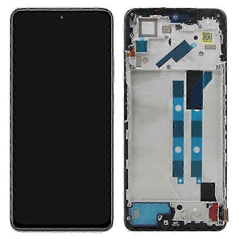 Grade C LCD Screen and Digitizer Assembly+Frame Part for Xiaomi Redmi Note 12 Pro 4G