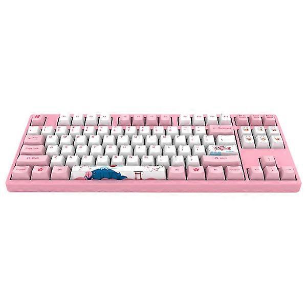 Tokyo Sakura Wired Mechanical Gaming Keyboard 87 Keys PBT
