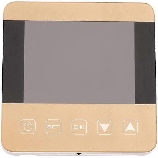 Programmable Home Smart Thermostat Winter for Water/Floor Heating Push Button Room Thermostat