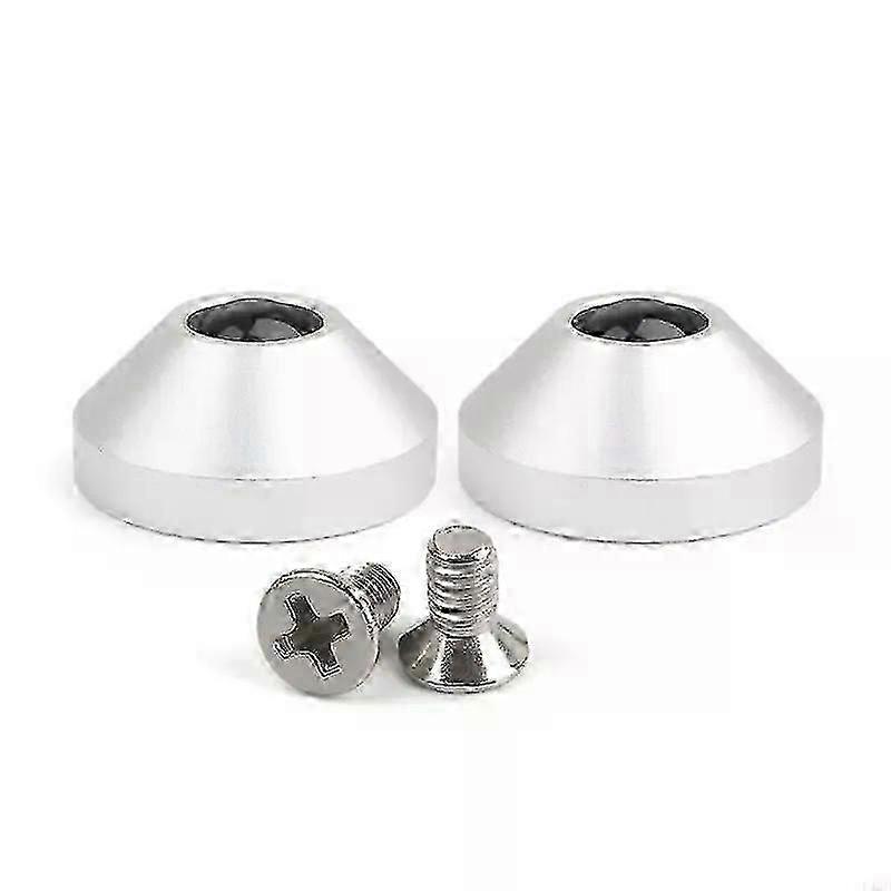 K32C 2Pcs Anodized Aluminum Cone Feet Alu Giving Screws Fit For Me...