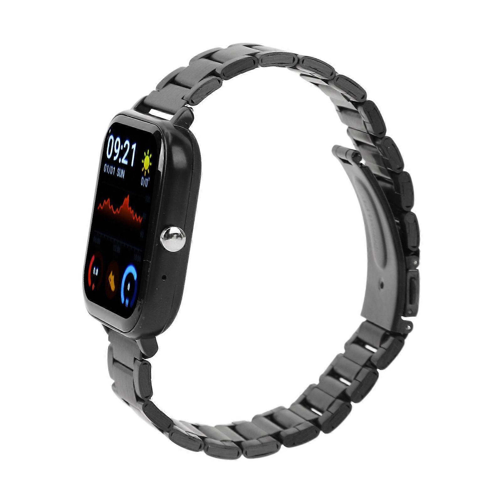 Smart Watch IP67 Waterproof 230mAh Full Touch Screen Black