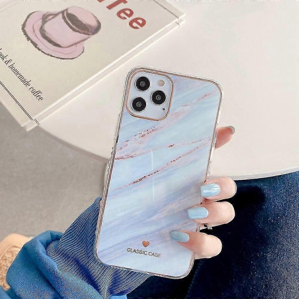 12 Pro Max Case in Infinite Colors Marble Pattern