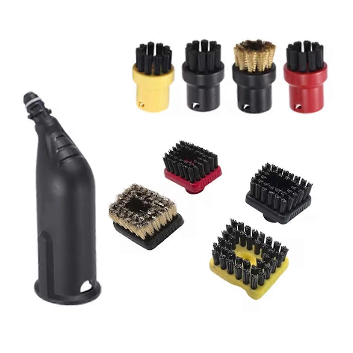 For SC1 SC2 SC3 SC4 SC5 SC7 CTK10 CTK20 Handheld Steam Brush Head Powerful Nozzle Replace Small T- Nylon Brush