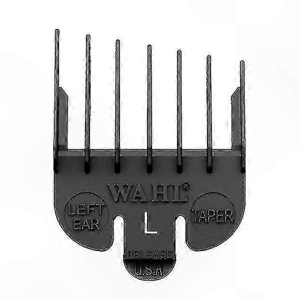 Black Left Ear Taper Attachment Comb for Hair Cutting Tools