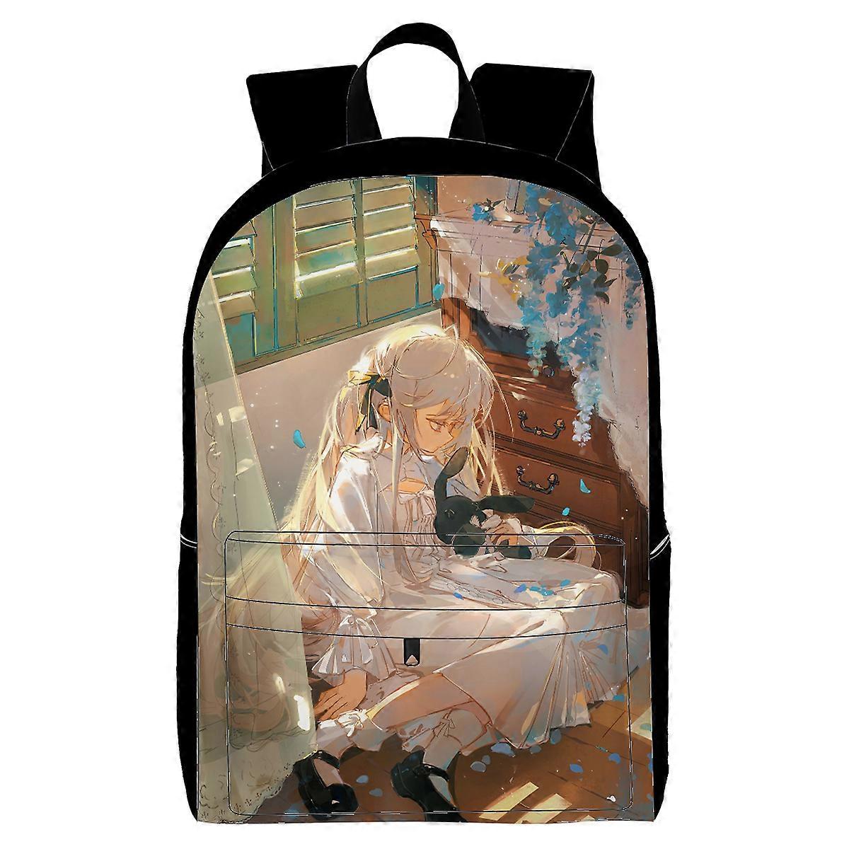 Travel Laptop Backpack, Fits 15.6 Inch Notebook, Durable Daypack with Multiple Compartments for Students Business Work U2740