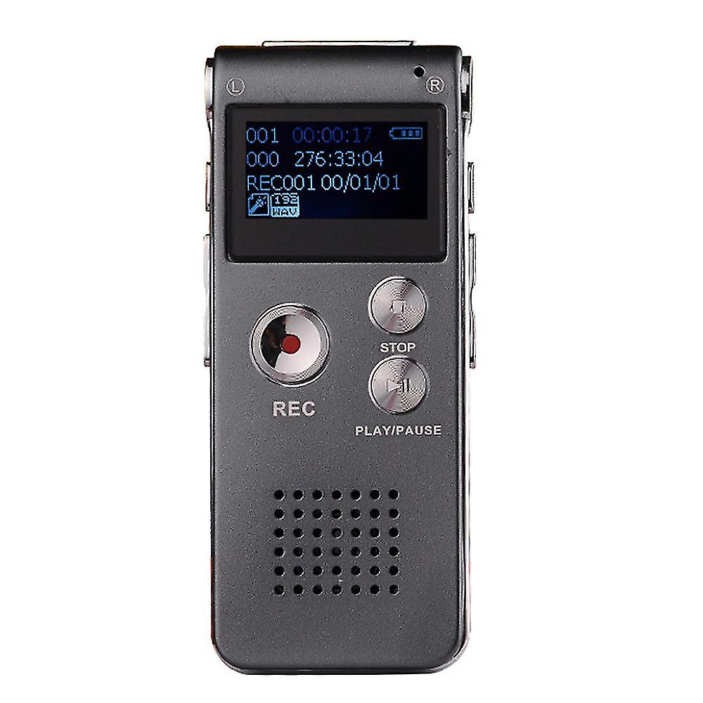 講義、会議、インタビューのためのデジタルボイスレコーダー音声活性化レコーダー8ギガバイトオーディオレコード