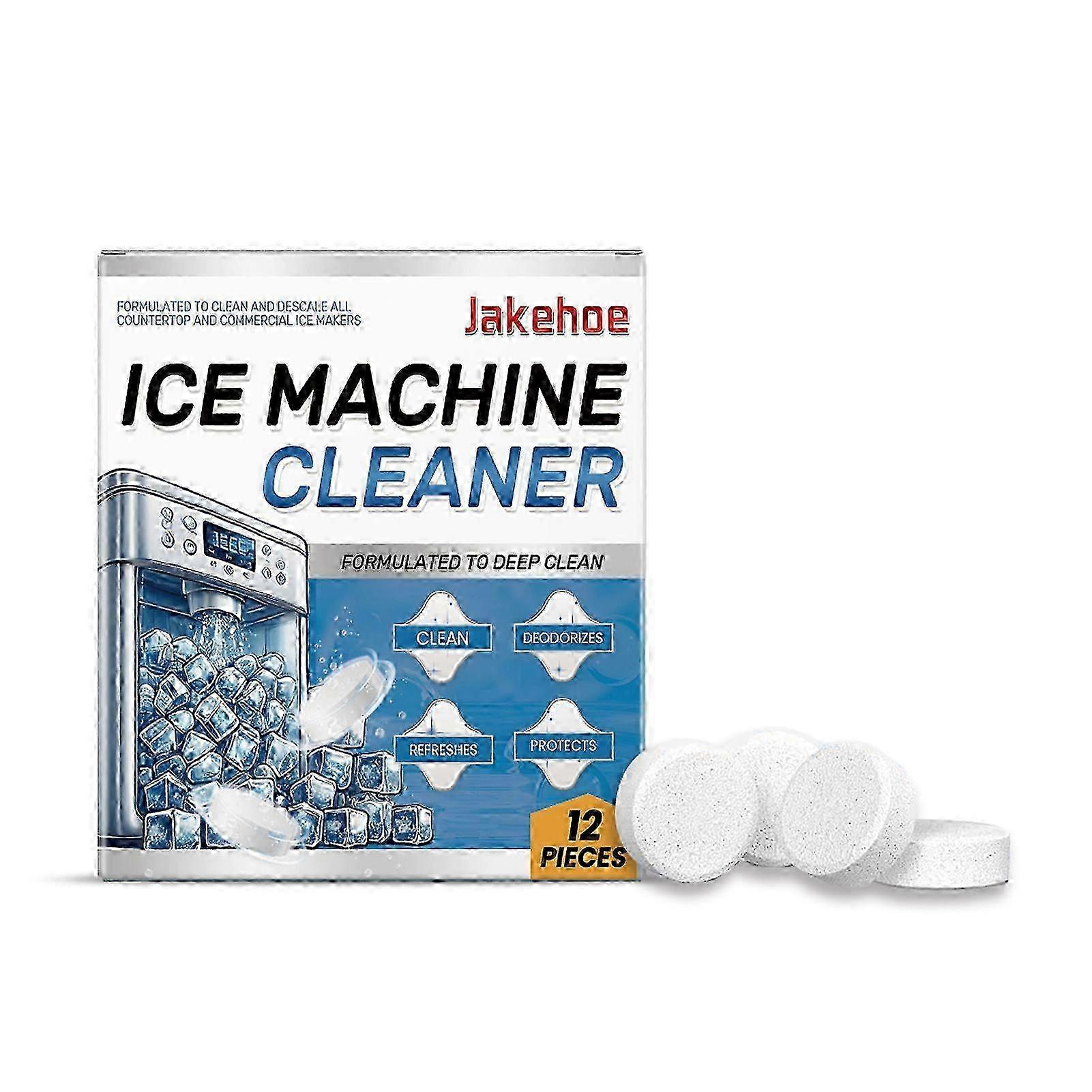 All-Purpose Cleaners for Ice Machines Multifunctional Ice Maker Descaling Tablets for Nugget Ice Makers