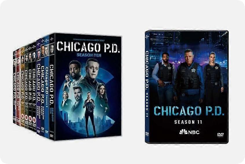 Chicago PD Season 1-11 Complete Series DVD αγγλική έκδοση Νέο