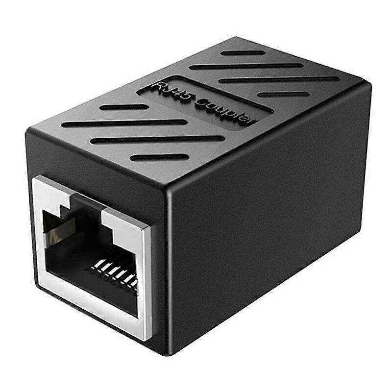 Female Port Internet Ethernet RJ45 Cable Splitter Adapters LAN Network Extender