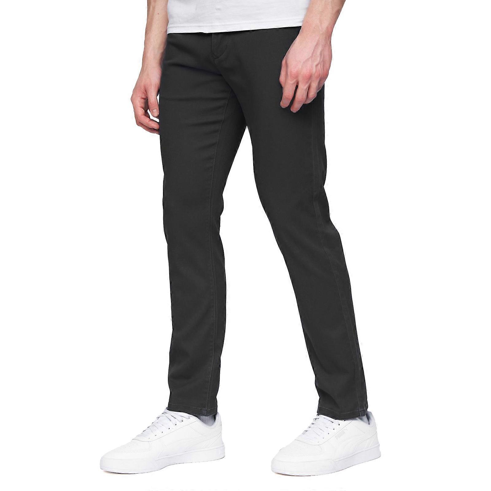 Henleys Visit Chinos Black
