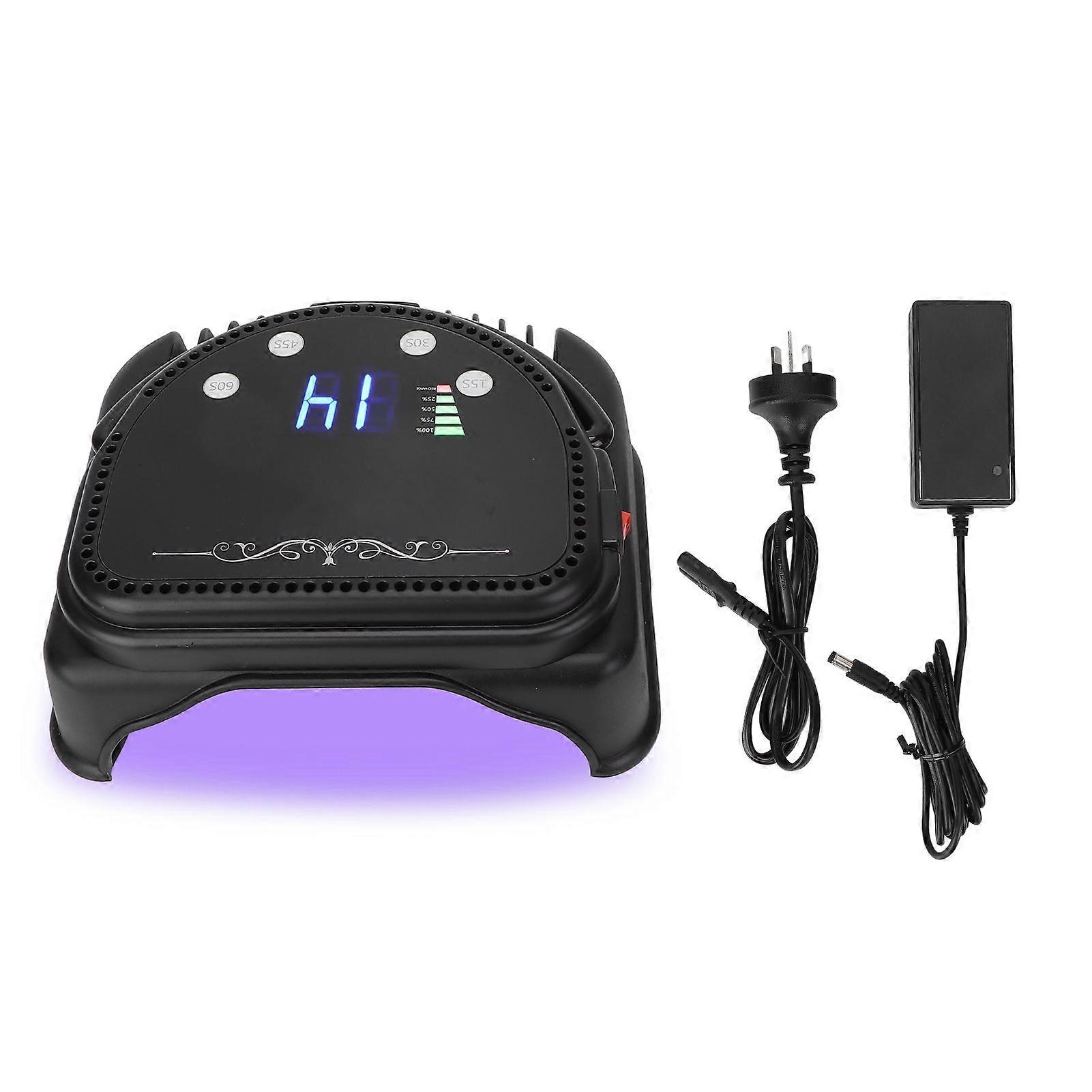 UV LED Nail Lamp 64W Professional LCD Display 4 Timer Setting Gel Polish Curing Lamp