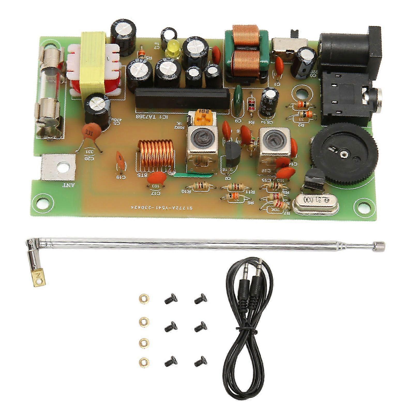 AM Radio Transmitter Board Short Wave Low Power Sound Amplification SW Radio Amplifier Kit for DIY Campus Broadcast