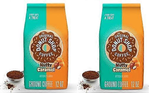 The Original Donut Shop Coffee Nutty Caramel 2 Pack