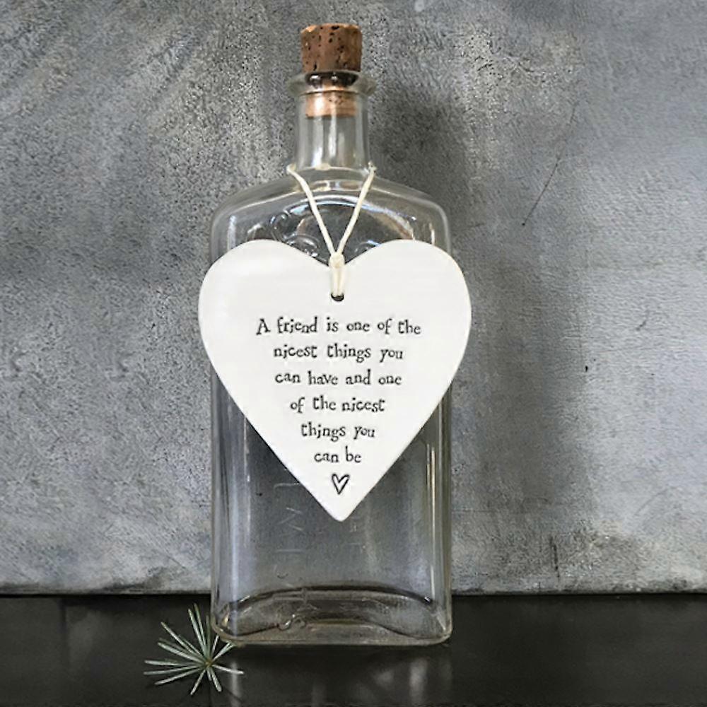 インドの東磁器の丸められた心 - 友人の一つです.' 形見