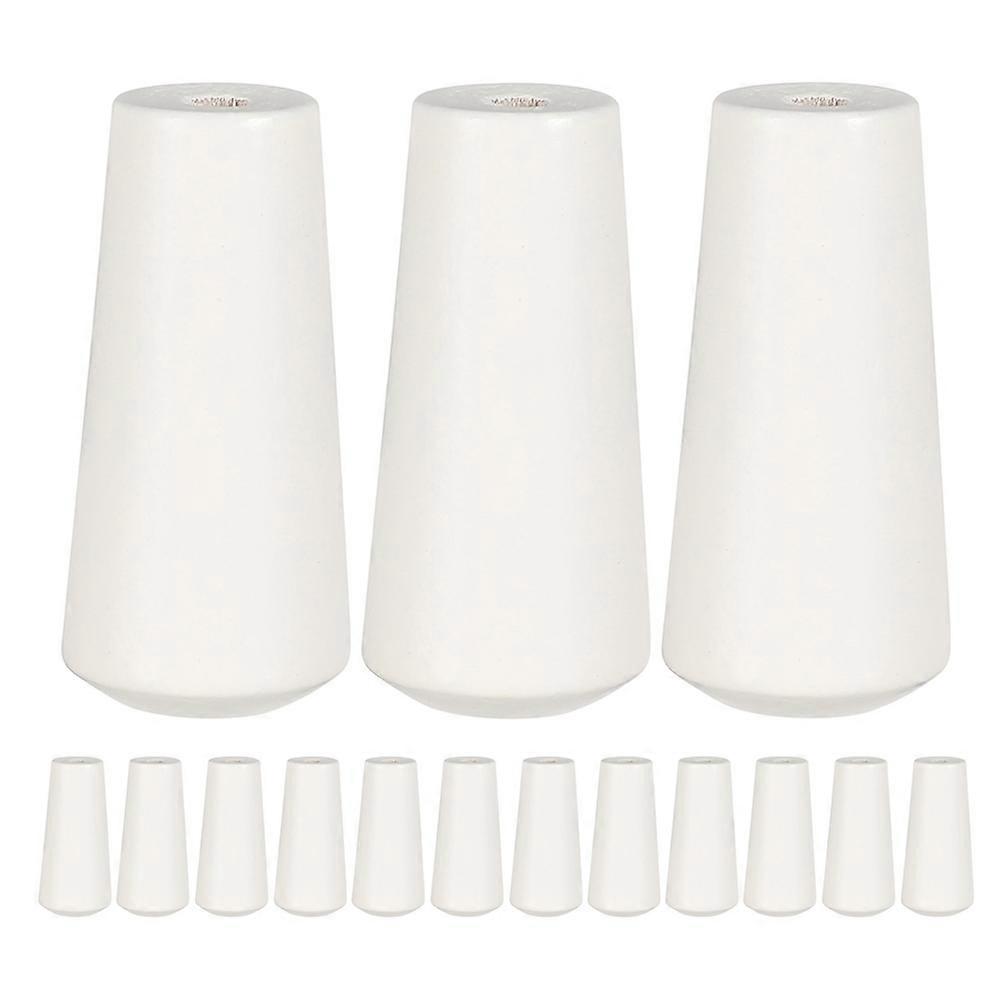 Wooden Curtain Pull Cord Knobs for Window Blinds 75Pcs White