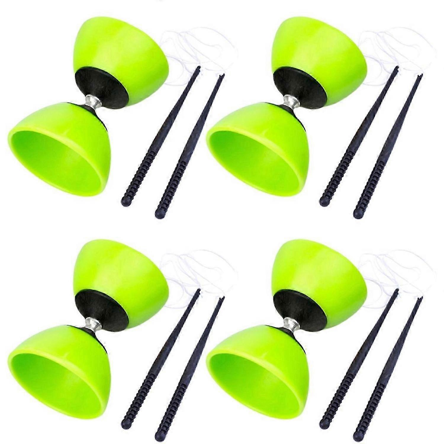 Double-Headed Shaking Rod Diabolo Green